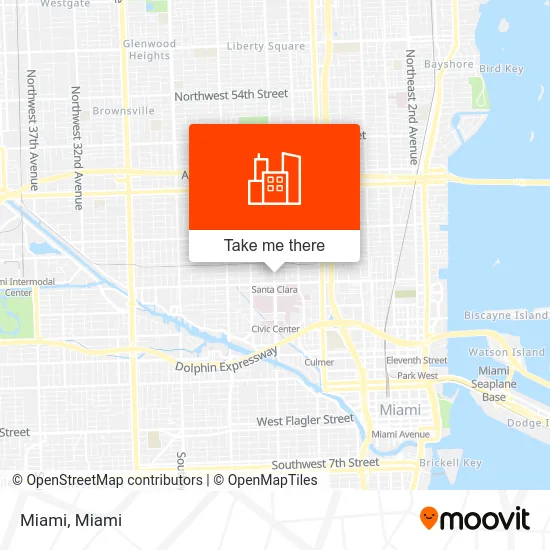 Miami map