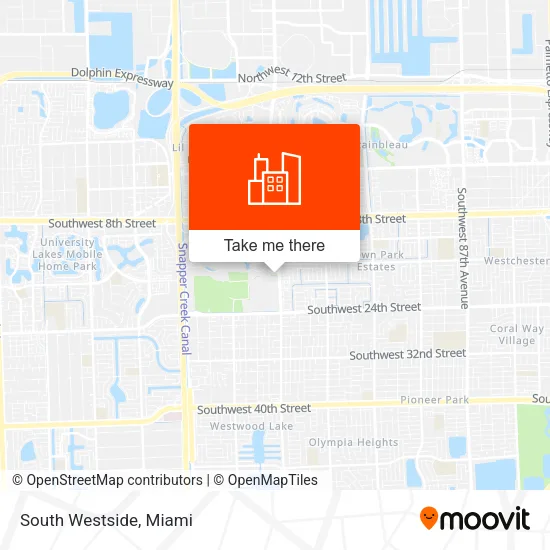 South Westside map