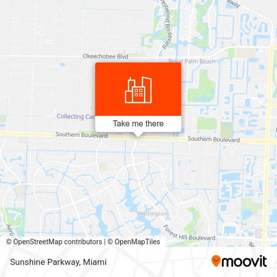 Sunshine Parkway map