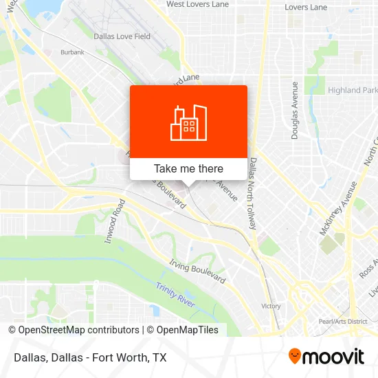Dallas map