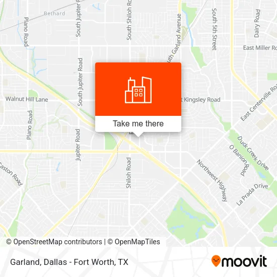 Garland map