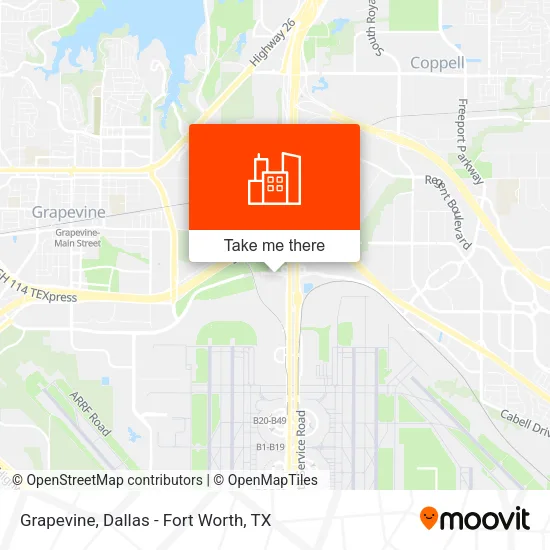 Grapevine map