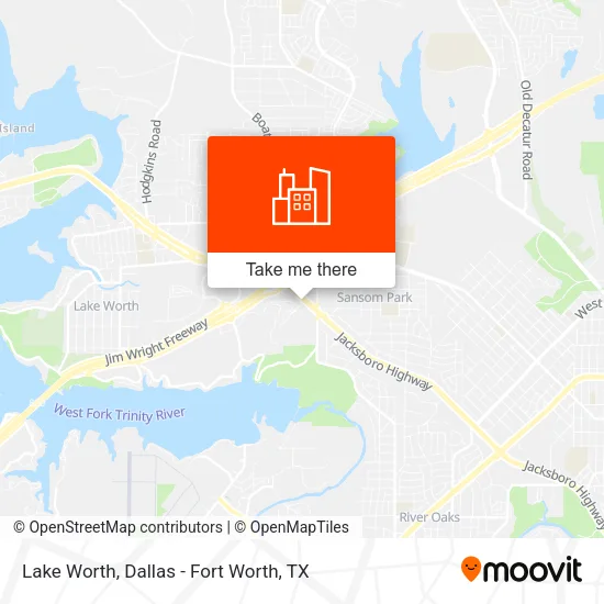 Lake Worth map