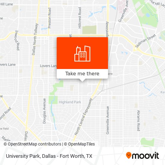 Mapa de University Park