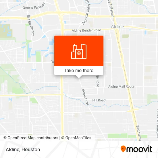 Aldine map