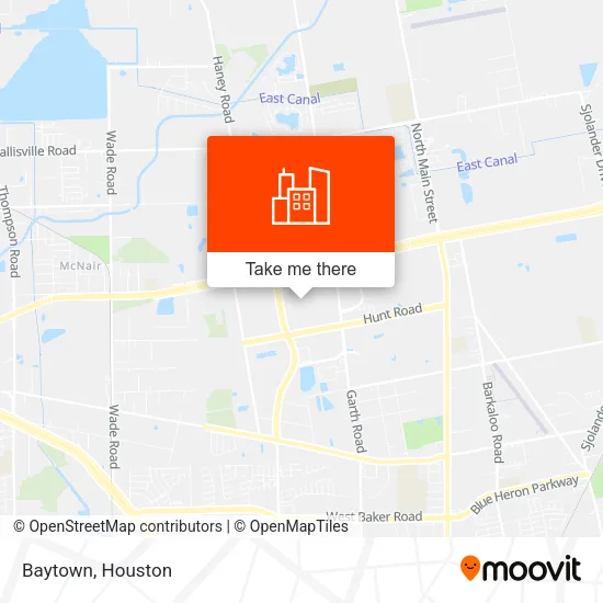 Baytown map