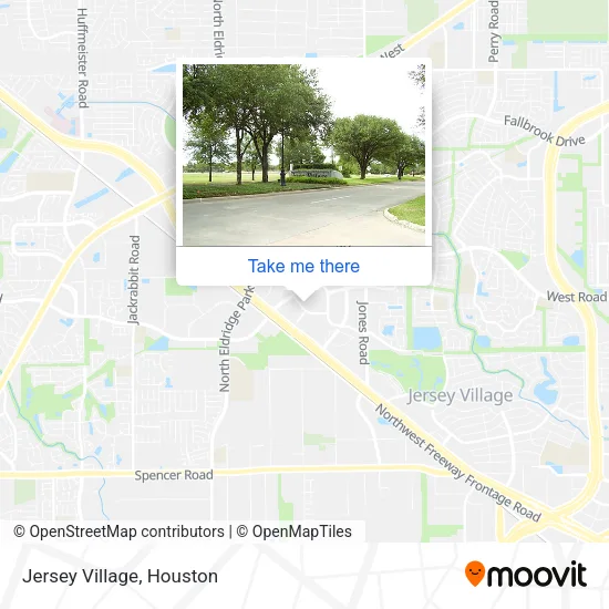 Jersey Village map