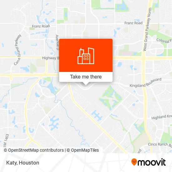 Katy map