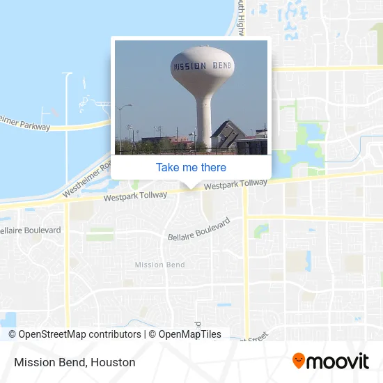 Mission Bend map