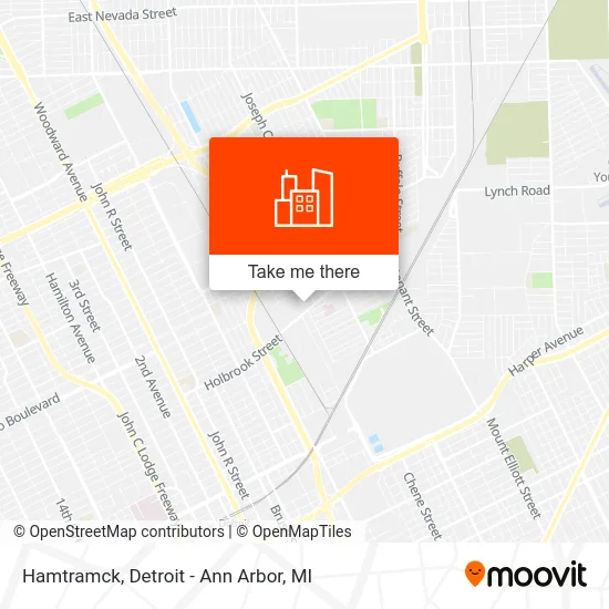 Hamtramck map