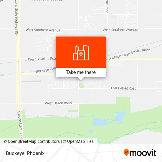 Buckeye map