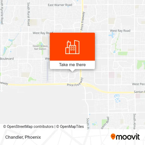 Chandler map