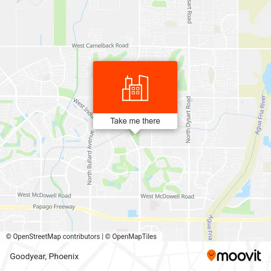 Goodyear map