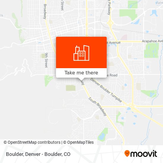 Boulder map