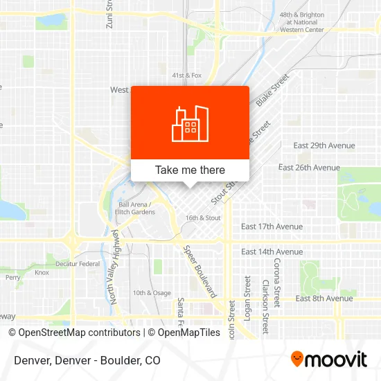 Denver map