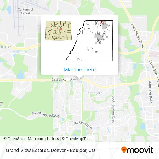 Grand View Estates map