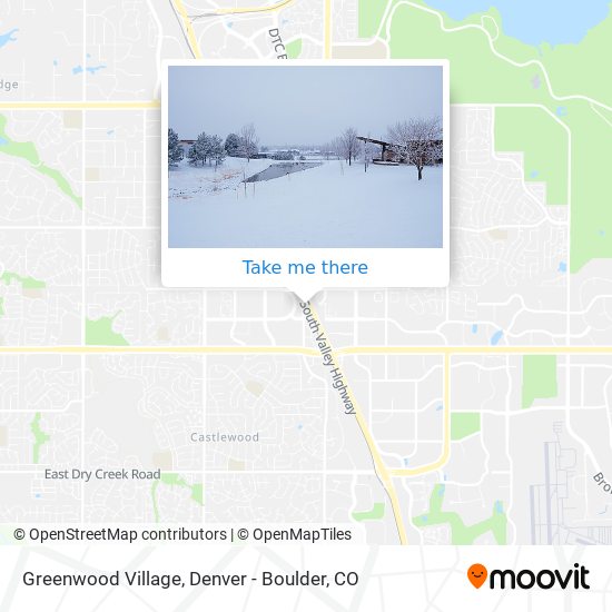 Greenwood Village map