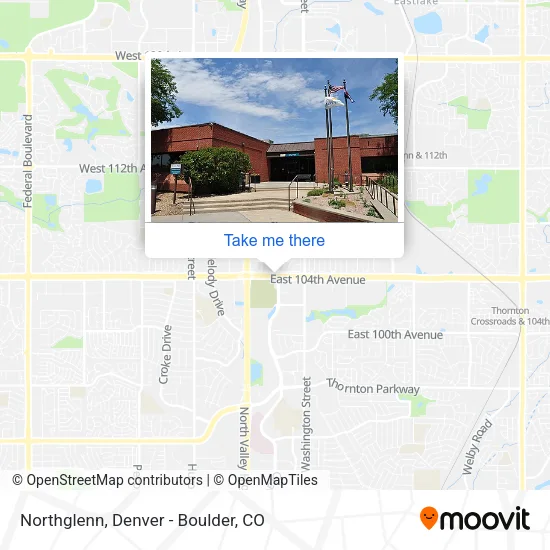 Northglenn map