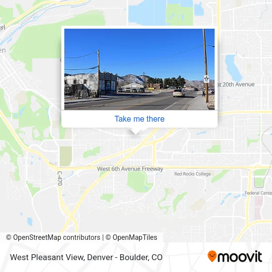 West Pleasant View map