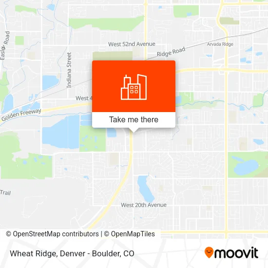 Wheat Ridge map