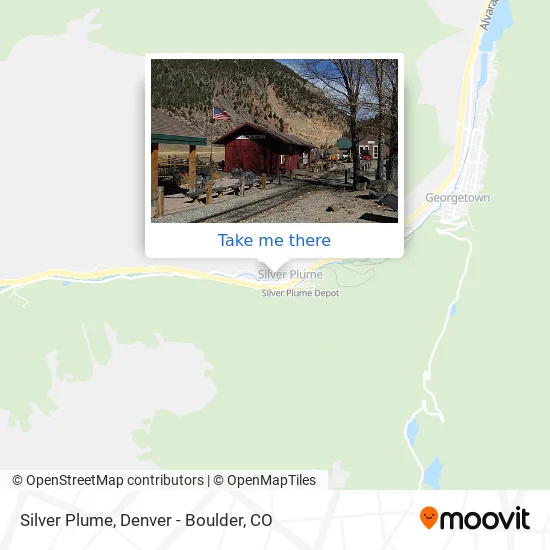 Silver Plume map