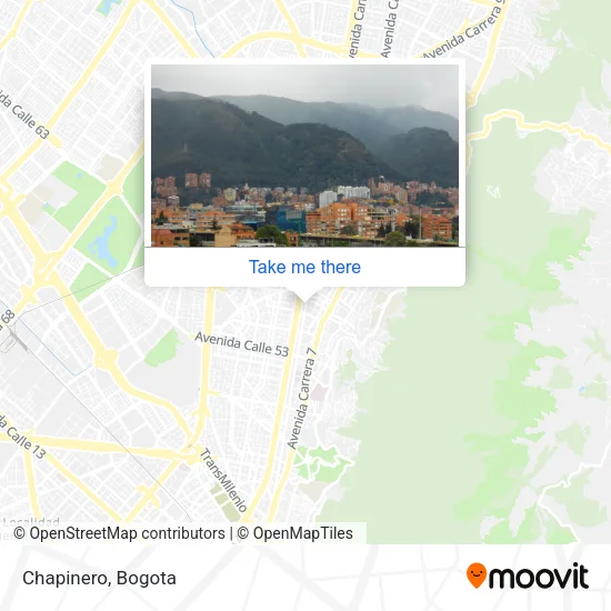 Chapinero map