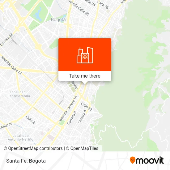 Santa Fe map