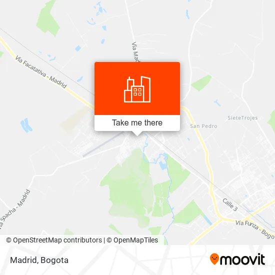 Madrid map