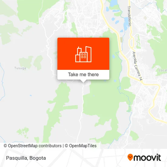 Pasquilla map