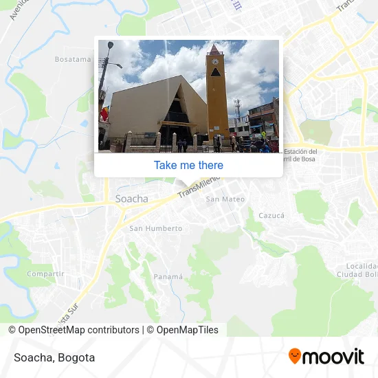 Soacha map