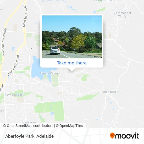 Aberfoyle Park map