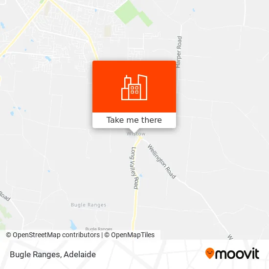 Bugle Ranges map