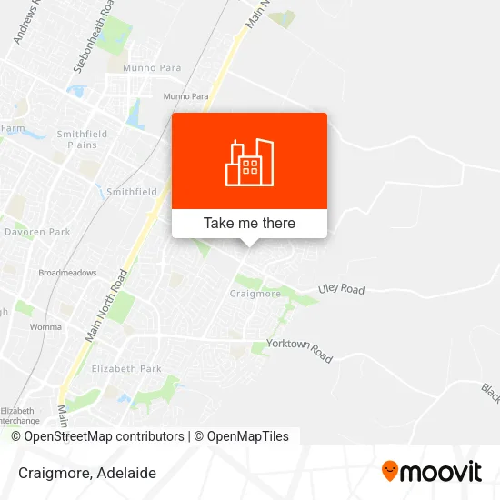 Craigmore map