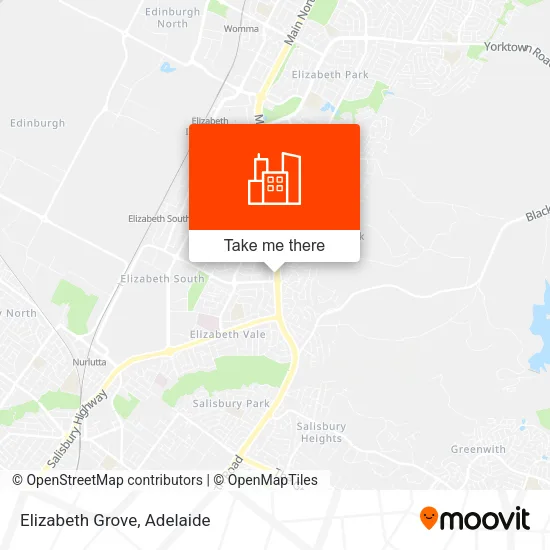 Elizabeth Grove map