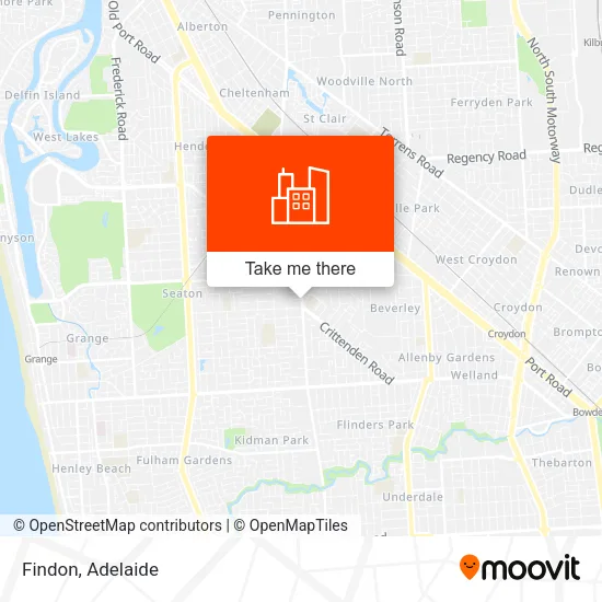 Findon map
