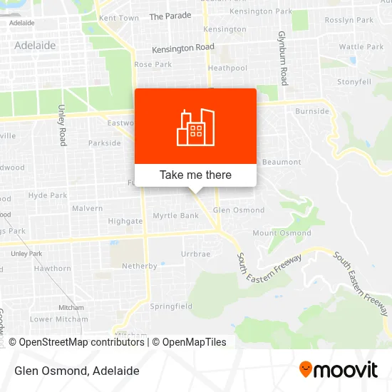 Glen Osmond map