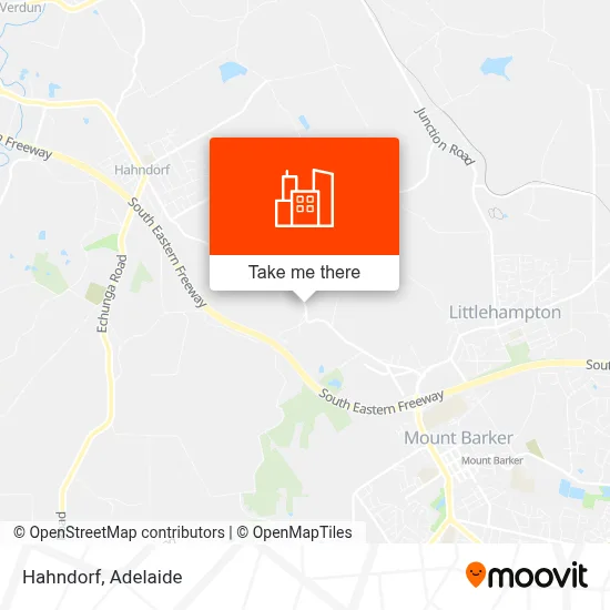 Hahndorf map
