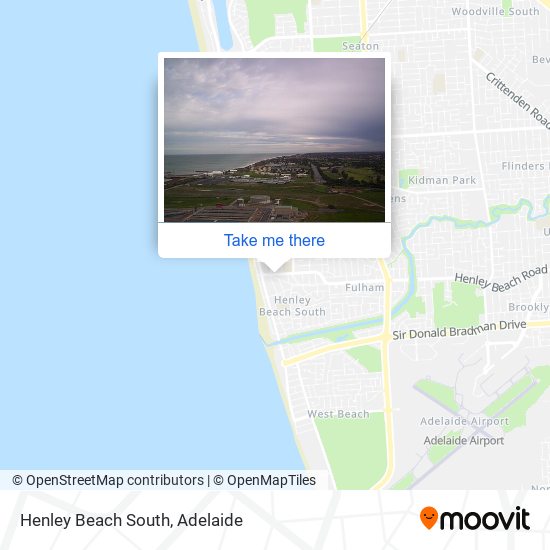 Henley Beach South map