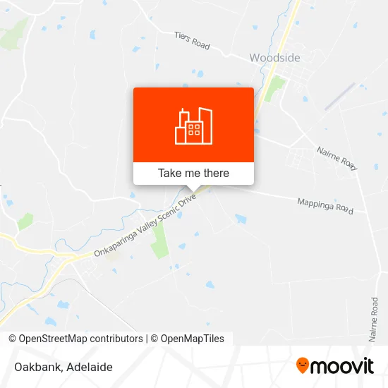 Oakbank map
