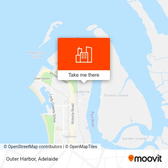Outer Harbor map