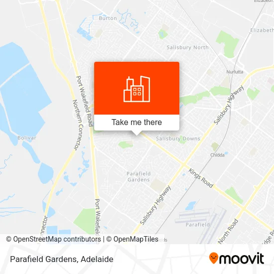 Parafield Gardens map
