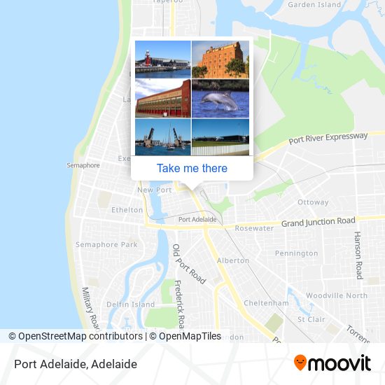 Port Adelaide map