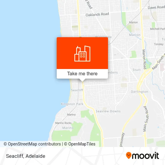 Seacliff map