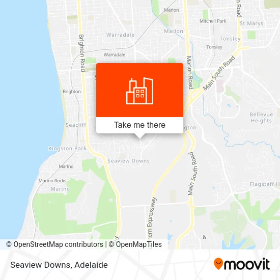 Seaview Downs map