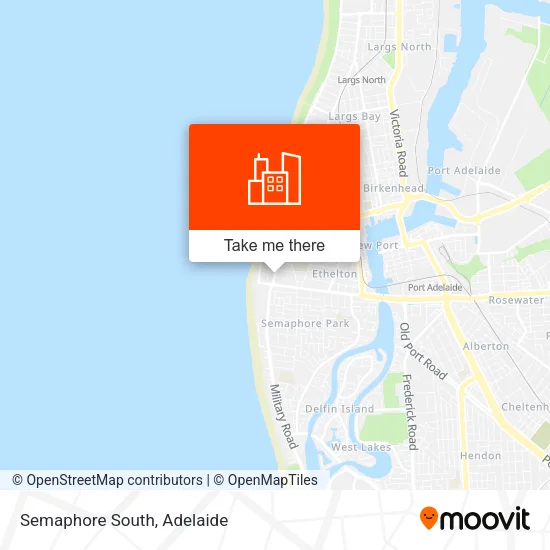 Semaphore South map