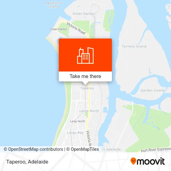 Taperoo map