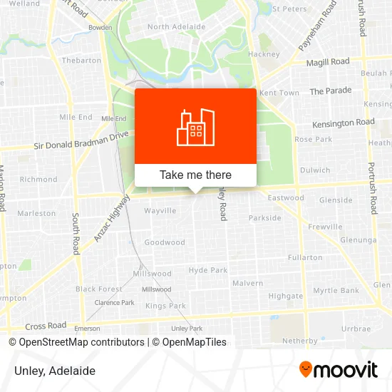 Unley map