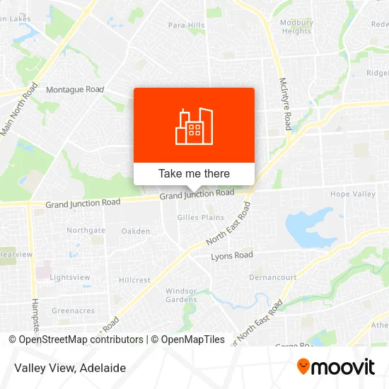Valley View map
