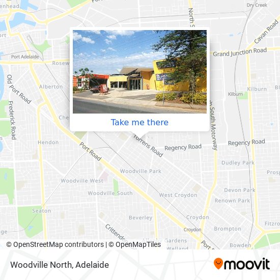 Woodville North map