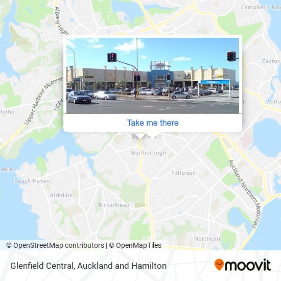 Glenfield Central map